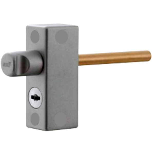 Cierre central con llave posibilidad lateral o frontal