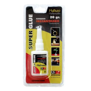 Adhesivo Cianocrilato Supertec 20gr